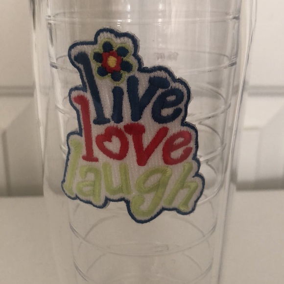 "Live Love Laugh" Tervis Water Bottle - Picture 2 of 6